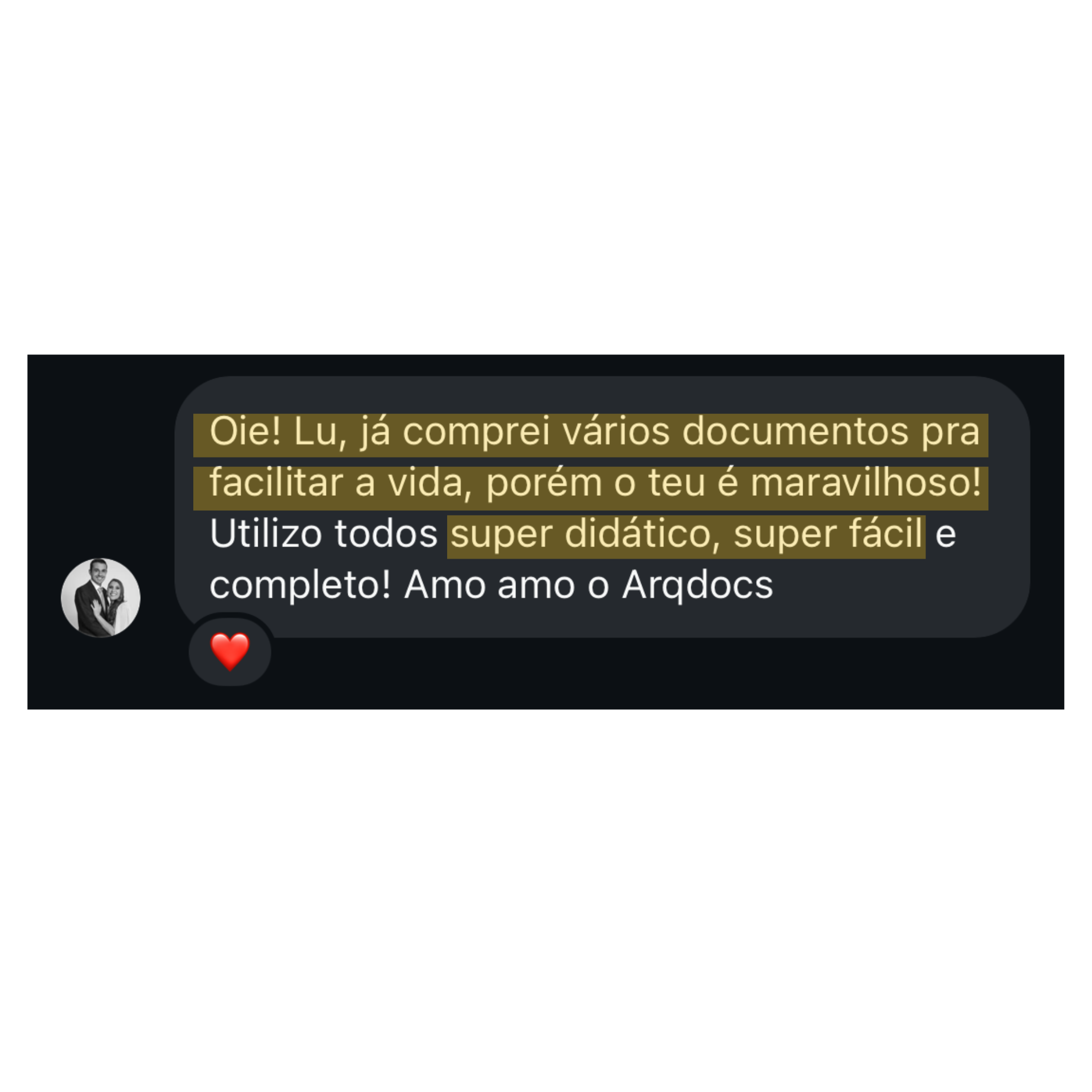 Depoimento Andrieli de Arruda