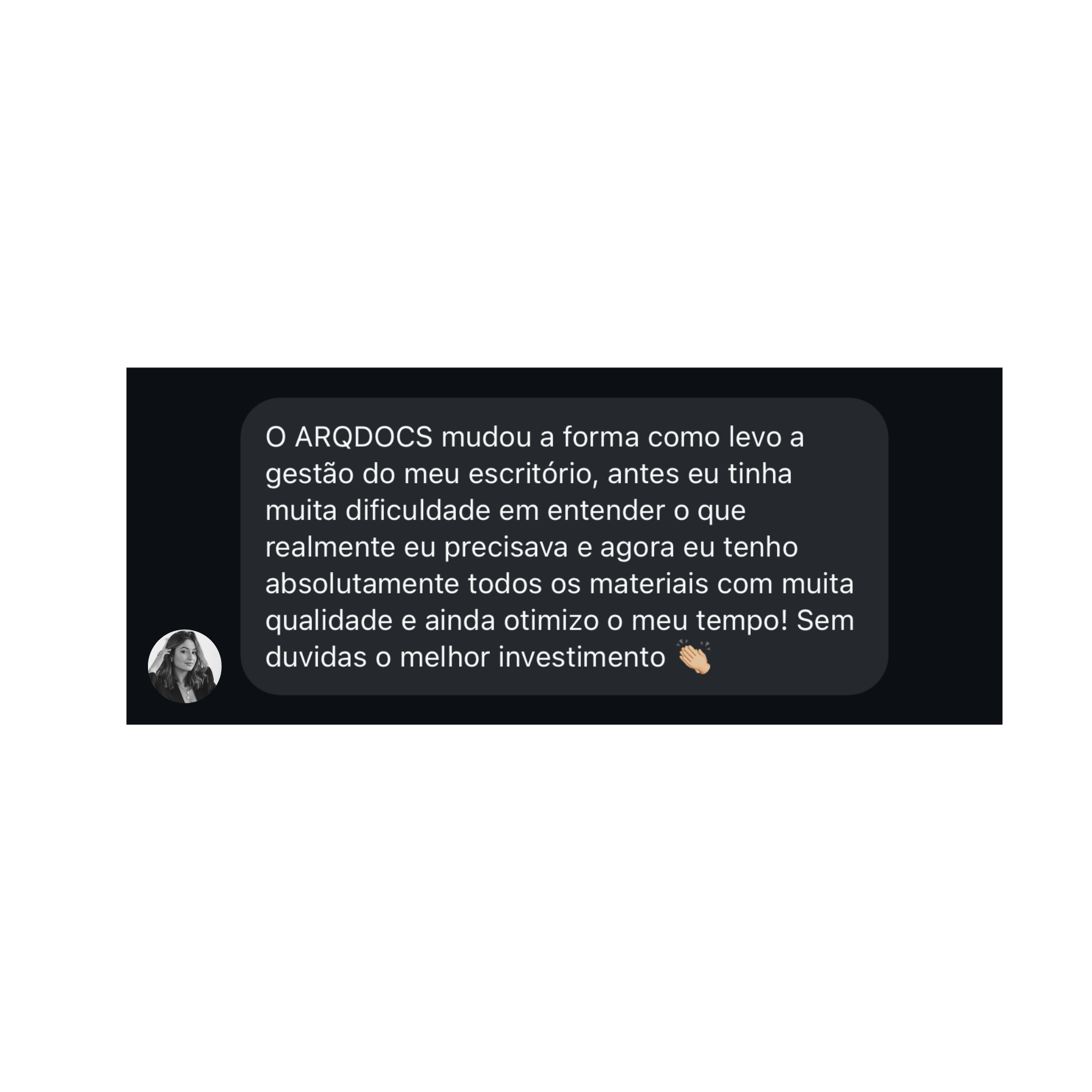 Depoimento Leticia Bucatto